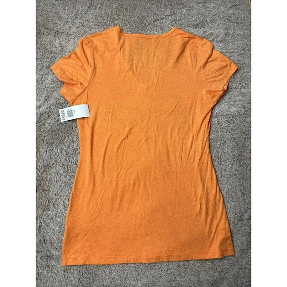 Fox Racing Women’s Wrath V-Neck Tee Short Sleeve T-Shirt Orange Top - Picture 12 of 16